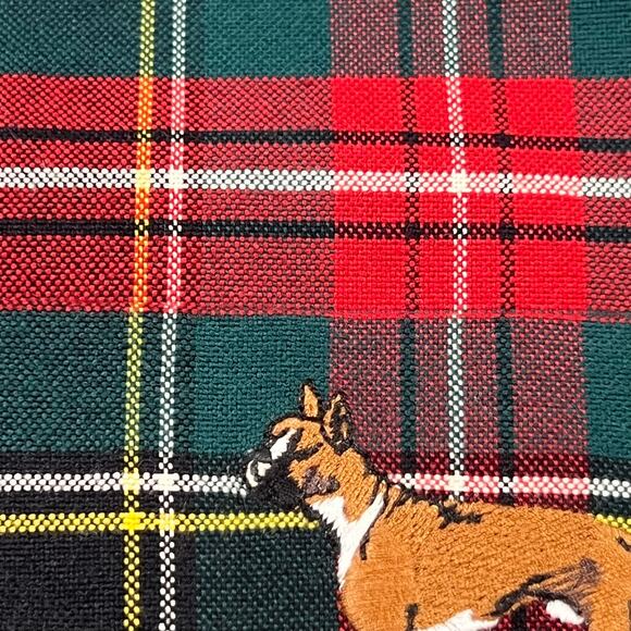 Ralph Lauren VTG 90's Boxer Logo Men's XL Plaid Button Down Shirt Classic Fit - Picture 11 of 11